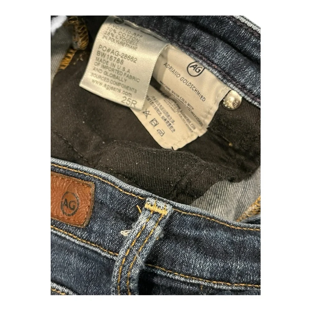 🌟 AG Adriano Goldschmied The Stilt Jeans | Size 25R | Cigarette Leg Perfection!